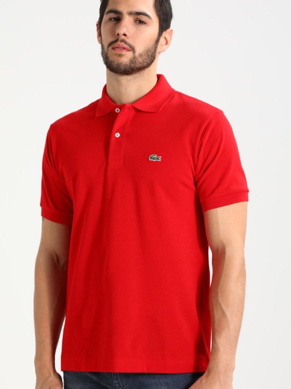 Lacoste Caiman Polo Shirt - Men's - Red